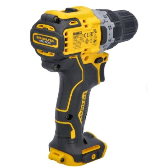 DeWalt DCD701N – Δραπανοκατσάβιδο Μπαταρίας Brushless 12V με Γάντζο ζώνης (Χωρίς Μπαταρία + Φορτιστή)