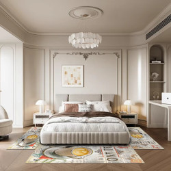 Σετ 3τμχ Χαλάκια κουζίνας αντιολισθητικά Crystal Velvet (1*120x180 & 2*50x80) CIL-12