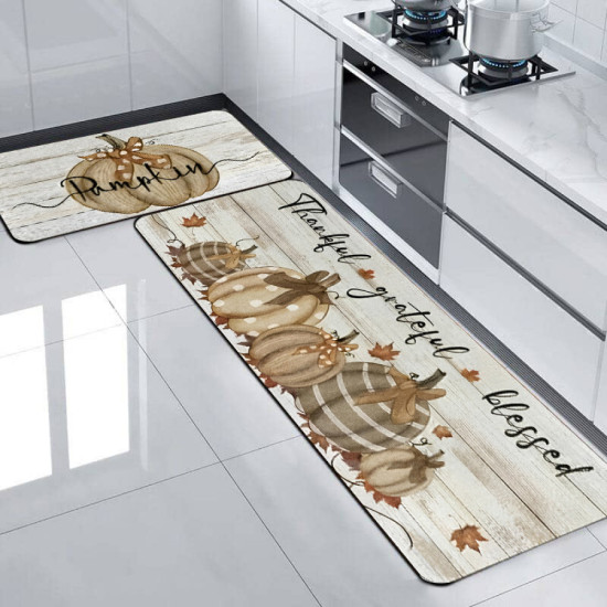 Σετ 2τμχ πατάκια αντιολισθητικά (150x60cm & 80x50cm) CRY50-14