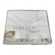 Λευκα Σετ Σεντόνια zara-home Υπέρδιπλα Βαμβακοσατέν  4τμχ 300tc 220x240 