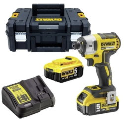 Dewalt DCF887 Παλμικό κατσαβίδι 24v με 2 μπαταρίες 5ah