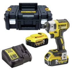 Dewalt DCF887 Παλμικό κατσαβίδι 24v με 2 μπαταρίες 5ah