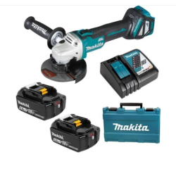 Γωνιακός τροχός Makita DGA404 24v με 2 μπαταρίες