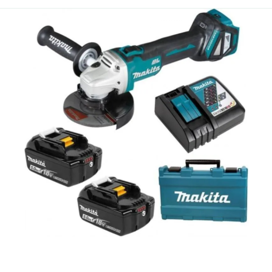 Γωνιακός τροχός Makita DGA404 24v με 2 μπαταρίες