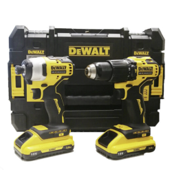 SET BRUSHLESS DEWALT ΔΡΑΠΑΝΟΚΑΤΣΑΒΙΔΟ+ΠΑΛΜΙΚΟ ΚΑΤΣΑΒΙΔΙ DEWALT 24V LI-ION+4 ΜΠΑΤΑΡΙΕΣ