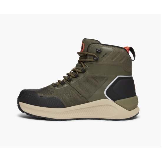2 ZEYGARIA Bobcat Toledo Black Fuel and Oil-Resistant Composite Toe Cap Safety Boots (S3S SR FO)