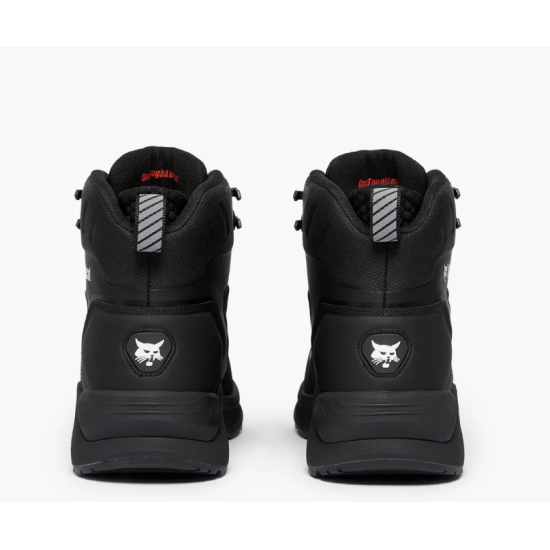 Bobcat Toledo Black Fuel and Oil-Resistant Composite Toe Cap Safety Boots (S3S SR FO)