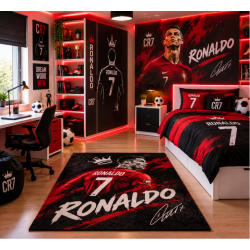 Χαλί CRISTIANO RONALDO  για Σαλόνι Υπνοδωμάτιο Σπίτι Διακόσμηση Καναπέ 160Χ230